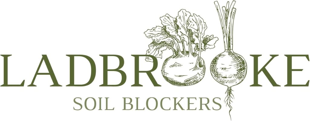 Logo for Ladbrooke Soil block makers. 