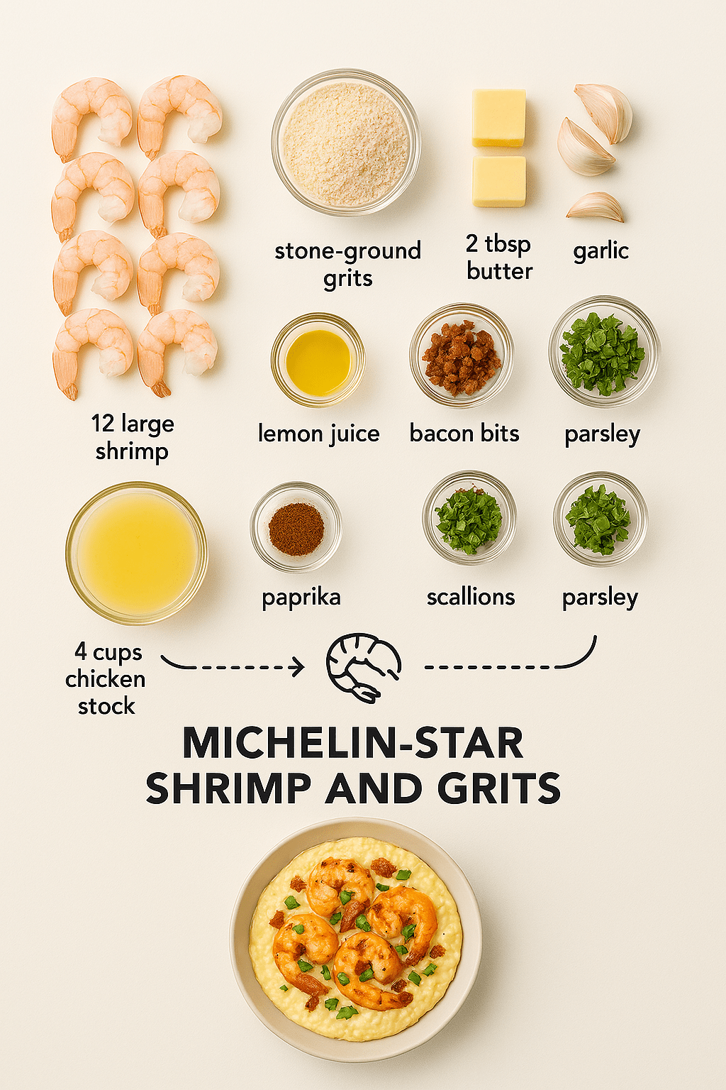 Michelin Star Worthy Shrimp & Grits&nbsp;Recipe
